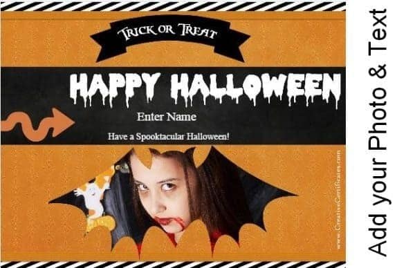 Free and customizable halloween templates