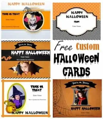 free printable Halloween cards