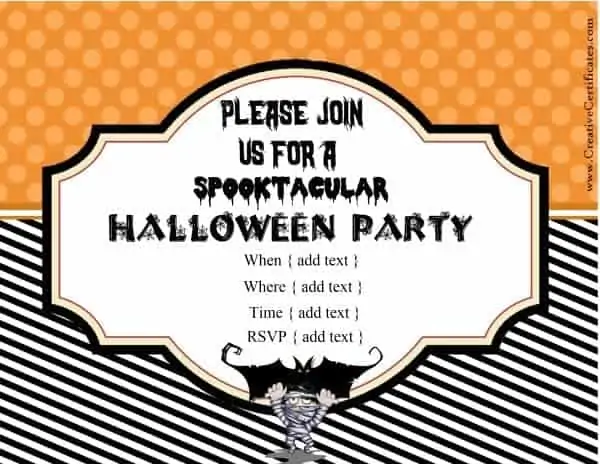Halloween Invitations