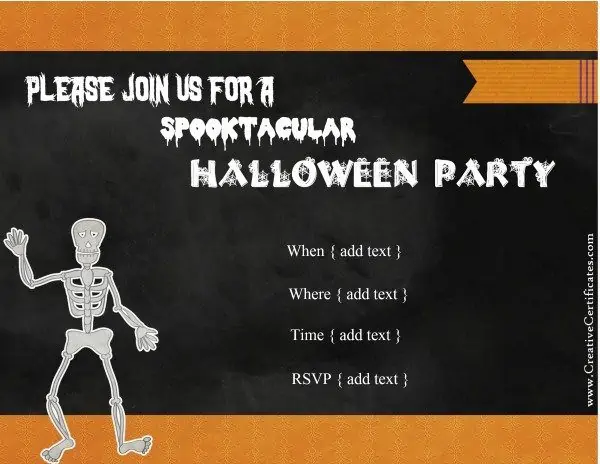 Halloween Invitations