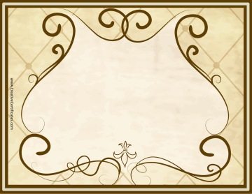 vintage border