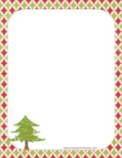 Free Christmas border