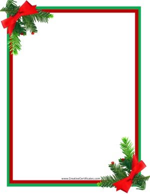 Xmas border