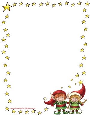 Christmas clip art border