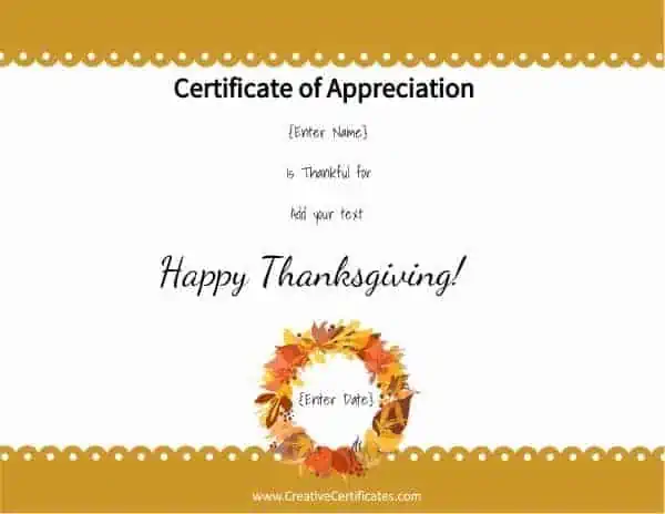 Free Thanksgiving printable