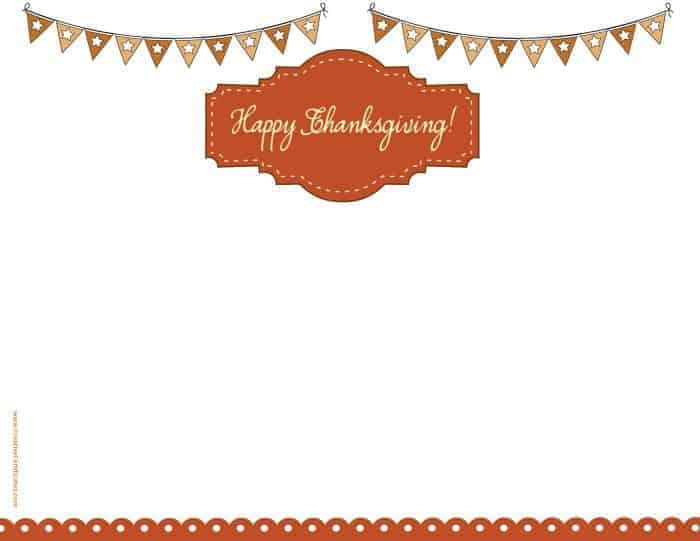 thanksgiving clip art free borders - photo #11