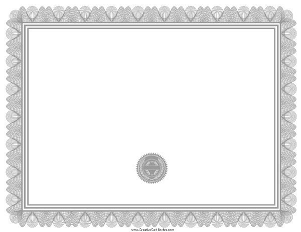 silver blank award