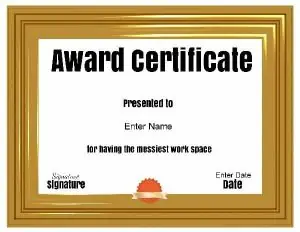 funny award idea