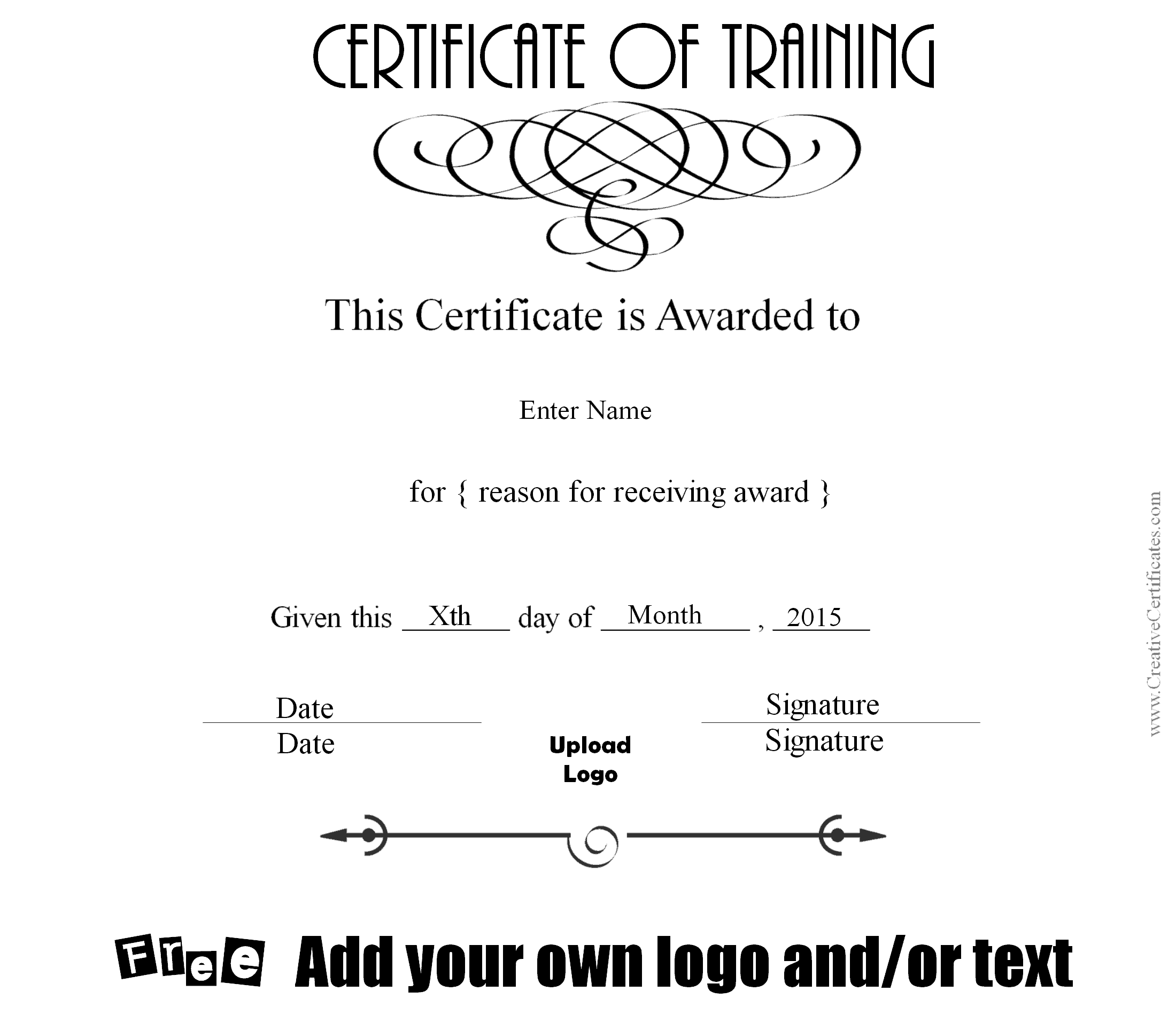 Certificate of participation