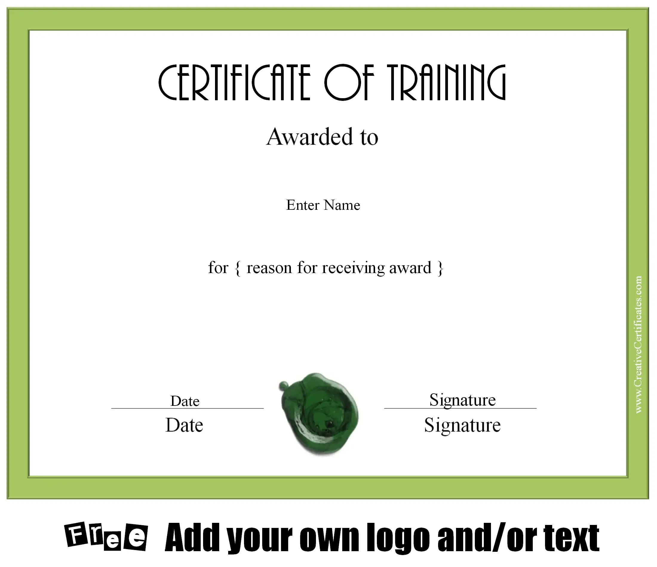Participation in training