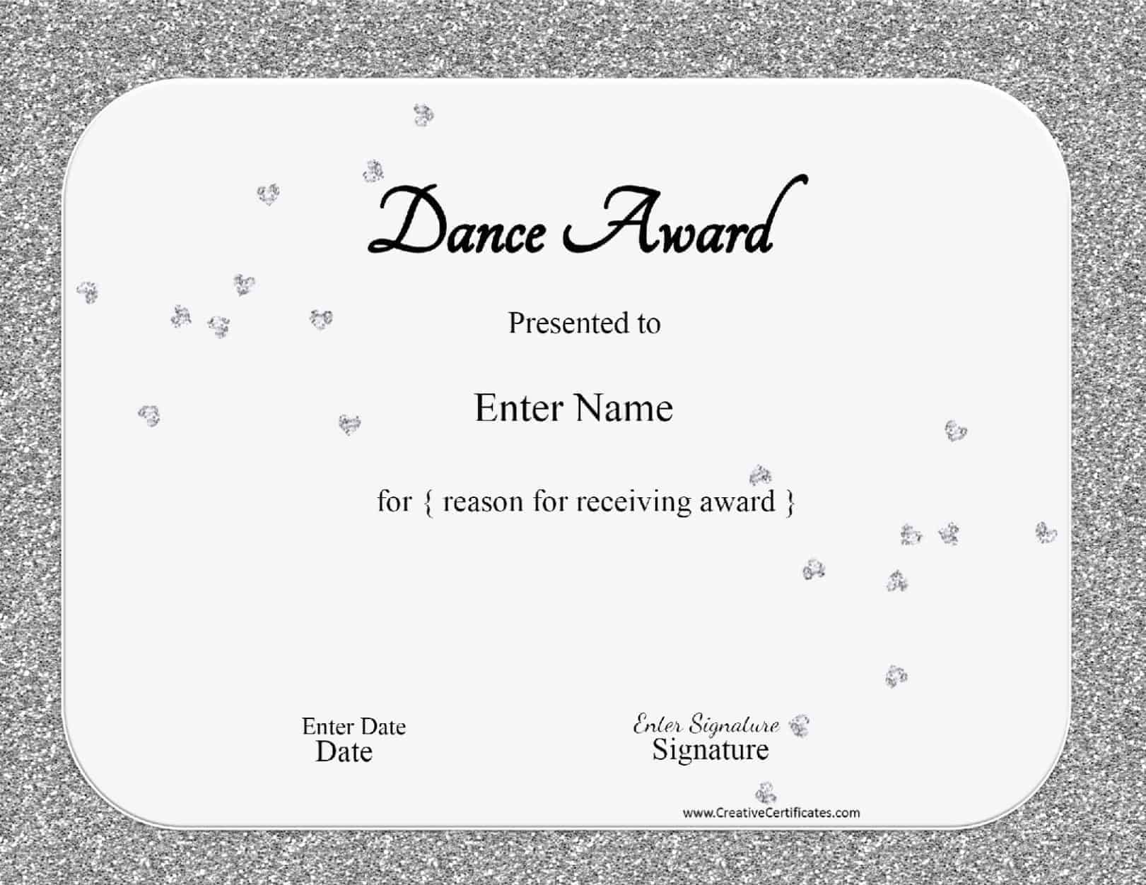 free-dance-certificate-template-customizable-and-printable