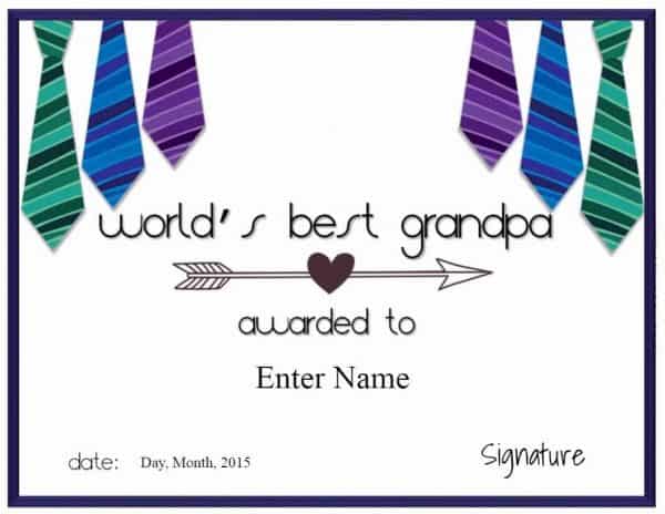 best grandfather award