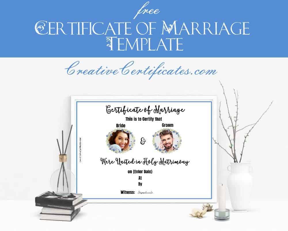 Marriage Certificate