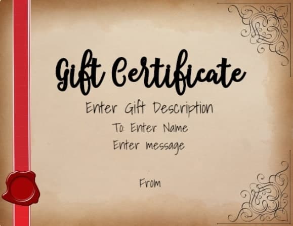 free gift certificate template 50 designs customize free printable gift vouchers template