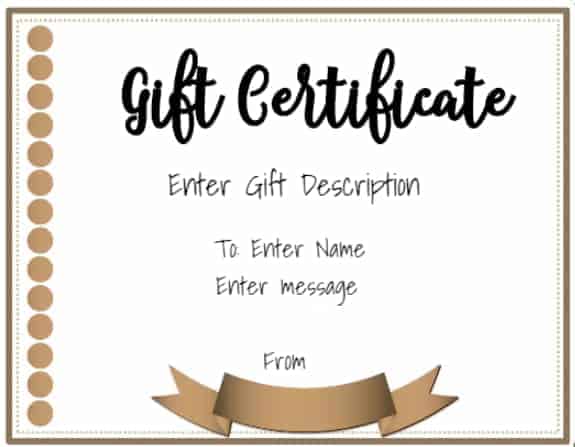 free gift certificate template 50 designs customize online and dental gift certificate template