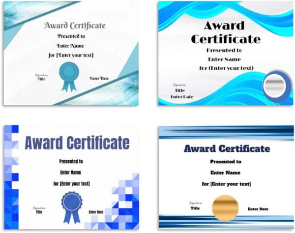 certificate images