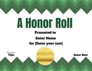 A Honor Roll