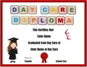 Day care graduation