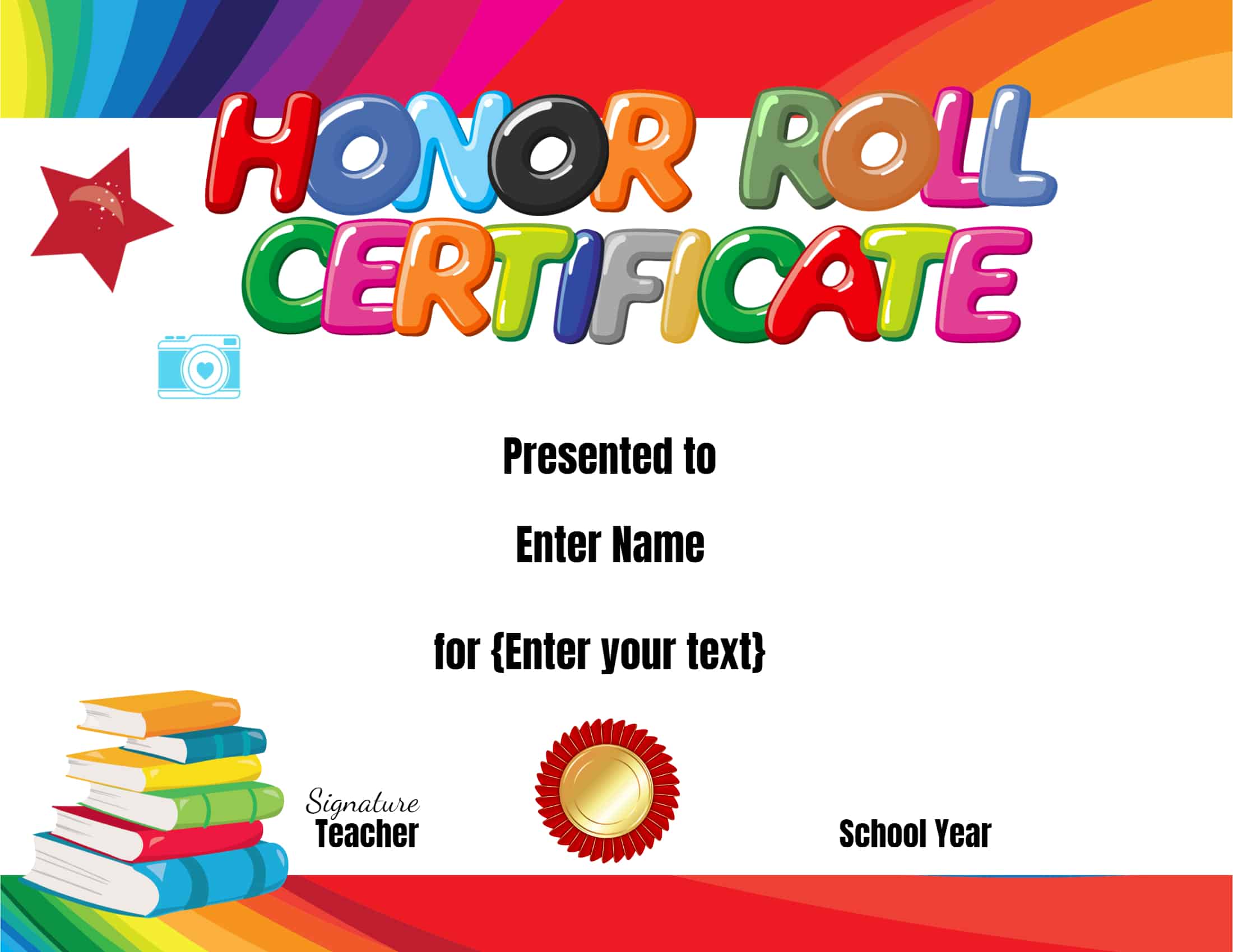 FREE Honor Roll Certificate Templates Customize Online